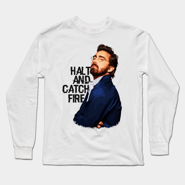 Joe MacMillan (Halt and Catch Fire) Long Sleeve T-Shirt by Widmore